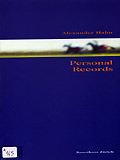 ALEXANDER HAHN : PERSONAL RECORDS